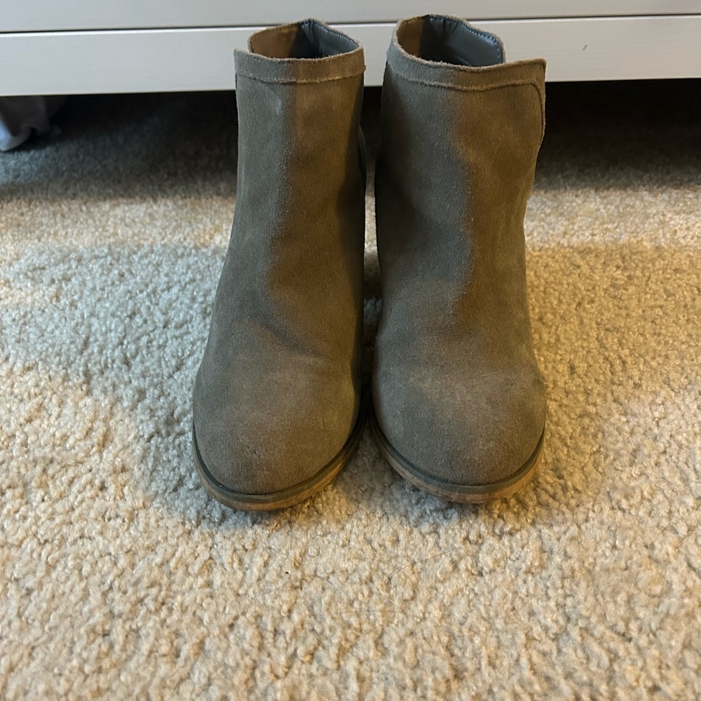 Suede boots from Urban Outfitters